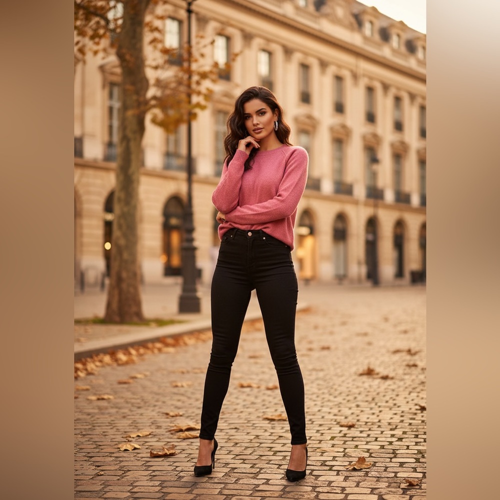 Vince Camuto  pink sweater